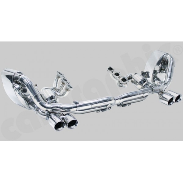 Ligne d'échappement Inox 3 CarGraphic® Porsche 911 Carrera 2/4/S/GTS (997.2)