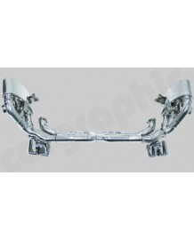 Ligne d'échappement Cat-Back Inox CarGraphic® Porsche 911 Carrera 2/4/S/GTS (997.2)