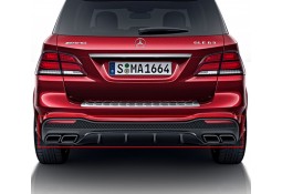 Diffuseur arrière + embouts échappements GLE 63 AMG pour Mercedes GLE W166 Pack AMG