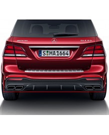 Diffuseur arrière + embouts échappements GLE 63 AMG pour Mercedes GLE W166 Pack AMG