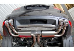 Ligne d'échappement Cat-Back MILLTEK Porsche Cayenne 958.1 4,8 V8 Turbo (2010-2014)(Bruyant)