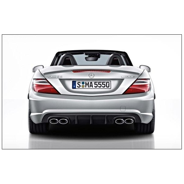 Diffuseur arrière original SLK 55 AMG pour Mercedes SLK R172 Pack AMG