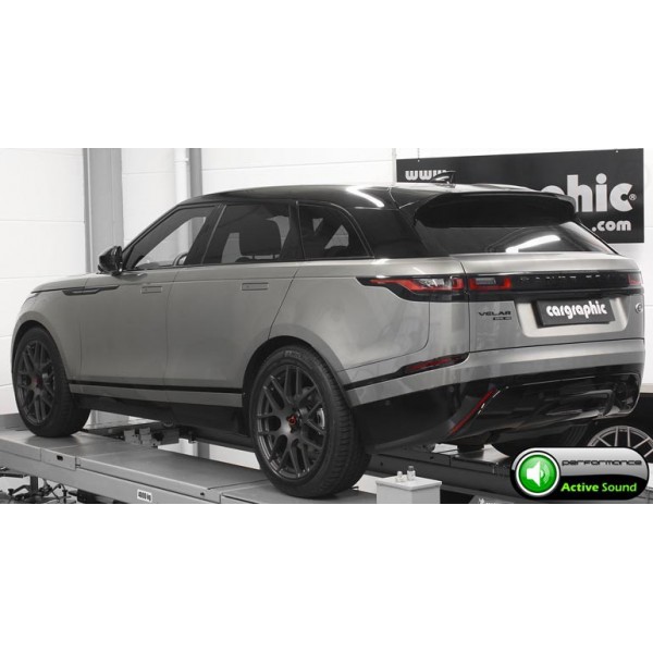 Echappement sport "Active Sound System " CarGraphic Range Rover VELAR D300 (2017-) Standard