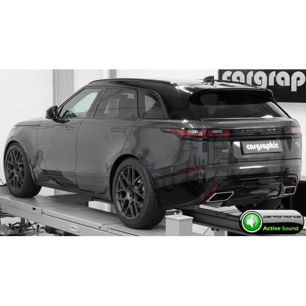 Echappement sport "Active Sound System " CarGraphic Range Rover VELAR D300 (2017-) Finition R-Dynamic