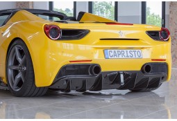 Diffuseur arrière Carbone CAPRISTO Ferrari 488 GTB / GTS 