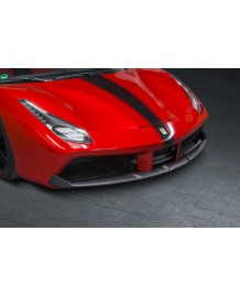 Spoiler avant Carbone CAPRISTO Ferrari 488 GTB / GTS 