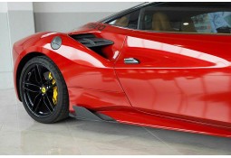 Ailettes de bas de caisse Carbone CAPRISTO Ferrari 488 GTB / GTS 