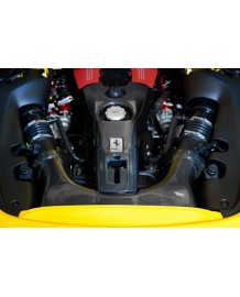 Cache moteur Carbone CAPRISTO Ferrari 488 GTB / GTS 