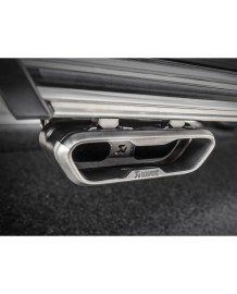 Silencieux d'échappement Titane AKRAPOVIC pour Mercedes Classe G63 AMG W463 (2015-).