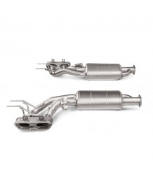 Silencieux d'échappement Titane AKRAPOVIC pour Mercedes Classe G63 AMG W463 (2015-).