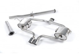 Ligne d'échappement inox Cat-Back MILLTEK pour Mini Cooper S R53 (2002-2006)