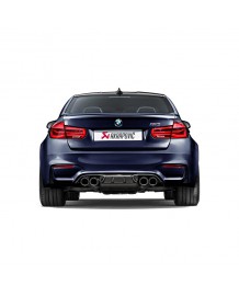 Diffuseur arrière AKRAPOVIC en Carbone Brillant pour BMW Série M3 (F80) / M4 (F82)