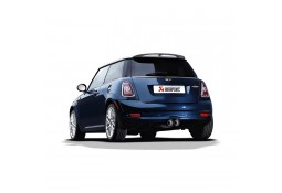 Ligne d'échappement Cat-Back AKRAPOVIC en Inox pour Mini Copper S R58 Coupé / JCW R58 Coupé / S R59 Roadster