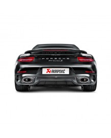 Diffuseur Carbone AKRAPOVIC Porsche 991 Turbo / Turbo S (991.1)(2014-2015).