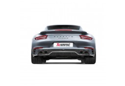 Silencieux d'échappement AKRAPOVIC en Titane Porsche 991 Turbo / Turbo S (991.2)(2016-).