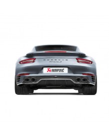 Silencieux d'échappement AKRAPOVIC en Titane Porsche 991 Turbo / Turbo S (991.2)(2016-).