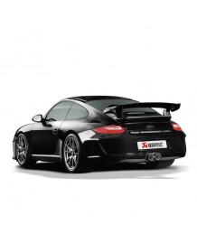 Silencieux AKRAPOVIC en Titane pour Porsche 997 GT3 / GT3 RS 3,8 / 4,0 (997.2)(2009-2012).