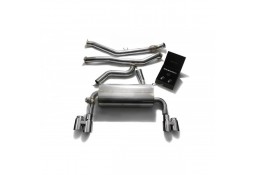 Echappement ARMYTRIX BMW 435i 2WD (F32/F33) - Cat Back à valves (2011-2015) (4 Sorties)