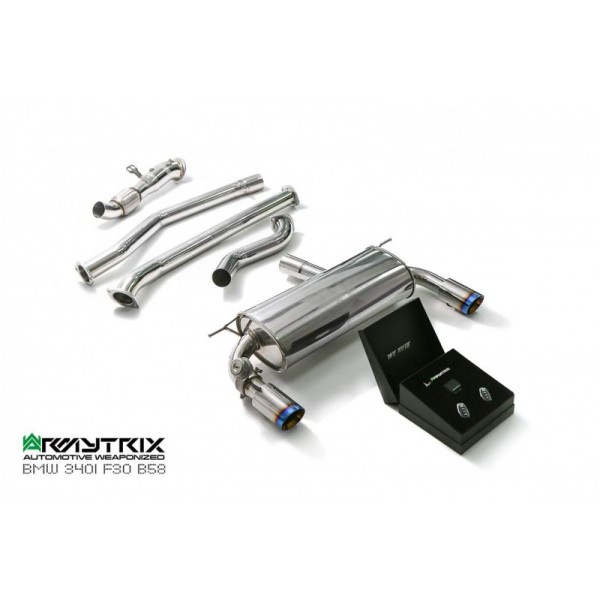 Echappement ARMYTRIX BMW 440i 2WD (F32/F33) - Cat Back à valves (2016-)