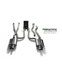 Echappement ARMYTRIX Lexus RCF - Cat Back à valves (2014-)