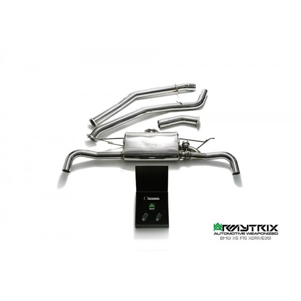 Echappement ARMYTRIX BMW X5 35i xDrive (F15) - Cat Back à valves (2014-)