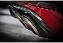 Ligne d'échappement Titane Cat Back (après catalyseurs) AKRAPOVIC pour PORSCHE Macan S / GTS / Turbo (2014-2018)