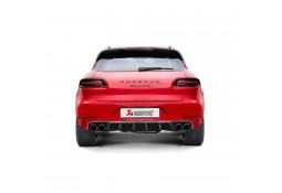 Ligne d'échappement Titane Cat Back (après catalyseurs) AKRAPOVIC pour PORSCHE Macan S / GTS / Turbo (2014-2018)