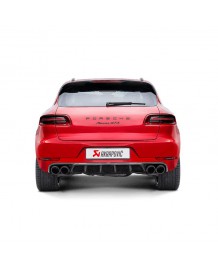 Echappement AKRAPOVIC Porsche Macan Turbo - Ligne Cat-Back à valves (2014-)