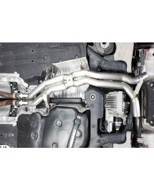 Ligne d'échappement Titane Cat Back (après catalyseurs) AKRAPOVIC pour PORSCHE Macan S / GTS / Turbo (2014-2018)