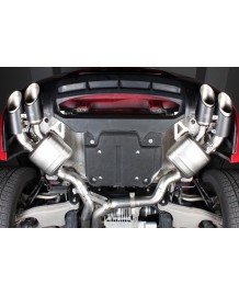 Ligne d'échappement Titane Cat Back (après catalyseurs) AKRAPOVIC pour PORSCHE Macan S / GTS / Turbo (2014-2018)