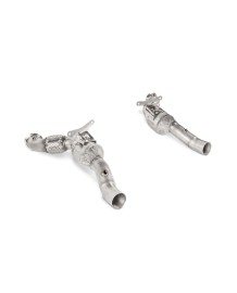 Tubes de connexions Akrapovic en Titane pour Ferrari 488 GTB