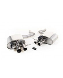 Silencieux arrière MILLTEK à valves pour Mercedes C63 / C63 S AMG Berline (W205)