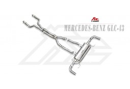 Echappement Fi EXHAUST Mercedes GLC43 AMG Coupé / SUV (C/X253) - Ligne Cat-Back à valves