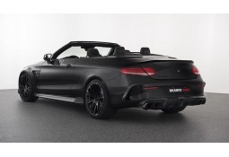 Echappement BRABUS Mercedes Classe C63 S AMG / C63 AMG Coupé / Cabriolet A/C205 Ligne Cat-Back à valves + Diffuseur Carbone