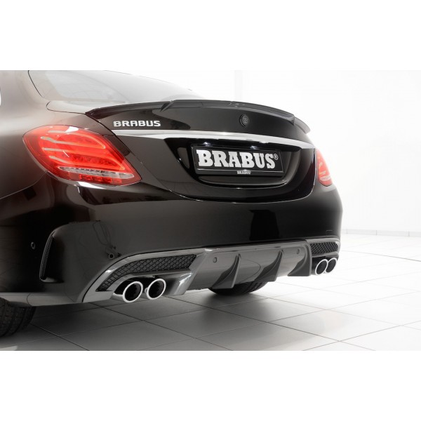 Echappement BRABUS Mercedes Classe C 4 Cylindres Essence Berline (W205) -Silencieux + Diffuseur