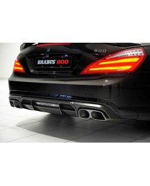 Echappement BRABUS Mercedes SL63 AMG (03-2016) -Silencieux à Valves + Diffuseur 