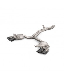 Ligne d'échappement Titane Cat Back (après catalyseurs) AKRAPOVIC pour PORSCHE Macan S / GTS / Turbo (2014-2018)