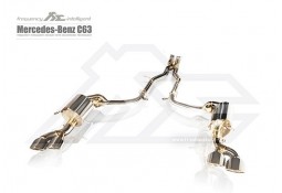 Echappement Fi EXHAUST Mercedes Classe C 63 AMG W/C/S204 (2007-2013)-Ligne Cat-Back à valves 