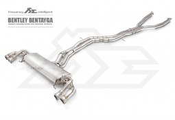 Echappement Fi Exhaust Bentley Bentayga W12 6,0 TSI (2016+) -Ligne Cat-Back à valves 