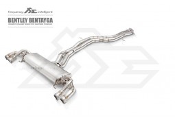 Echappement Fi Exhaust Bentley Bentayga W12 6,0 TSI (2016+) -Ligne Cat-Back à valves 