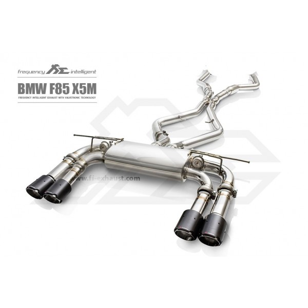 Echappement Fi EXHAUST Bmw X6M / X5M F86/F85 (2015+) -Ligne Cat-Back à valves 