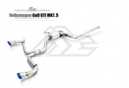 Echappement Fi EXHAUST Golf 7 GTI (2015-2017)+(2017+)-Ligne Cat-Back à valves 