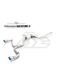 Echappement Fi EXHAUST Golf 7 GTI (2015-2017)+(2017+)-Ligne Cat-Back à valves 