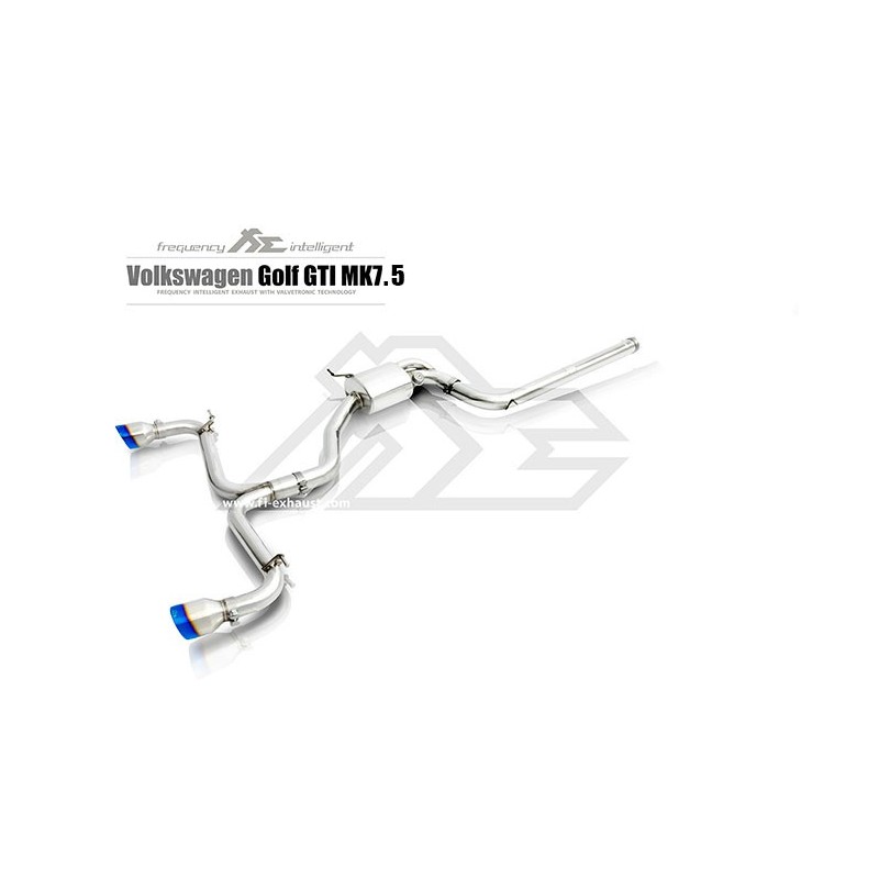 echappement fi exhaust golf 7 gti ligne cat back 224 valves echappement fi exhaust golf 7 gti ligne cat back 224 valves