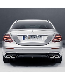 Diffuseur + Embouts échappements E63 AMG pour Mercedes Classe E Berline (W213) Pack AMG