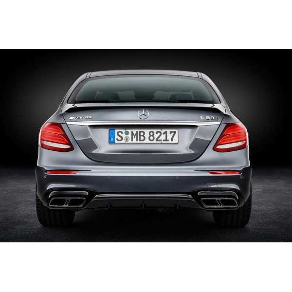 Diffuseur + Embouts échappements E63 AMG S pour Mercedes Classe E Berline (W213) Pack AMG