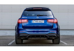 Diffuseur + Embouts échappements 63 AMG S Mercedes GLC SUV X253 Pack AMG