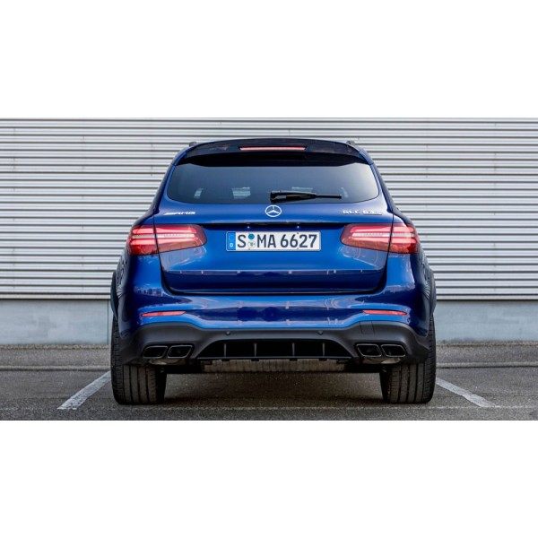 Diffuseur + Embouts échappements 63 AMG S Mercedes GLC SUV X253 Pack AMG