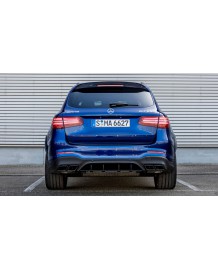 Diffuseur + Embouts échappements 63 AMG S Mercedes GLC SUV X253 Pack AMG