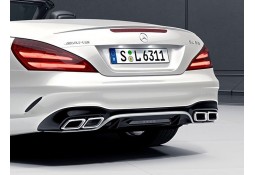 Diffuseur + Embouts échappements SL63 AMG pour Mercedes SL R231 Pack AMG (04/2016+)